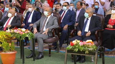 وزير القوى العاملة ورئيس جامعة الزقازيق يشهدان حفل استقبال الطلاب الجدد والقدامى