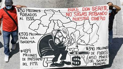 الآلاف يتظاهرون في السلفادور ضد الرئيس أبو كيلة