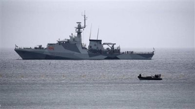 سفن روسية تشارك في تدريبات عسكرية في شبه جزيرة القرم