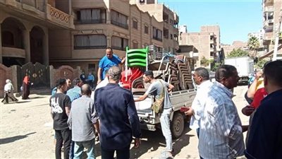 الجيزة: رفع 178 حالة إشغال بشمال الجيزة 