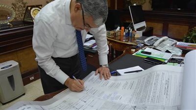  محافظ المنيا يعتمد المخطط الاستراتيجي لمدينتي أبوقرقاص وديرمواس