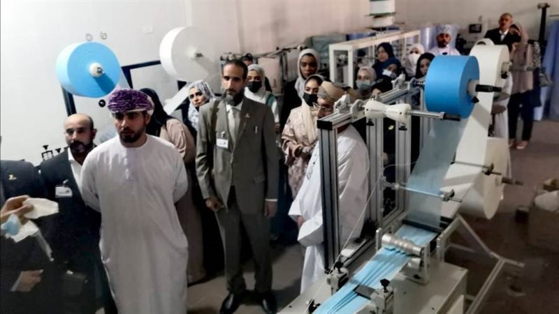 خلال زيارة الوفد