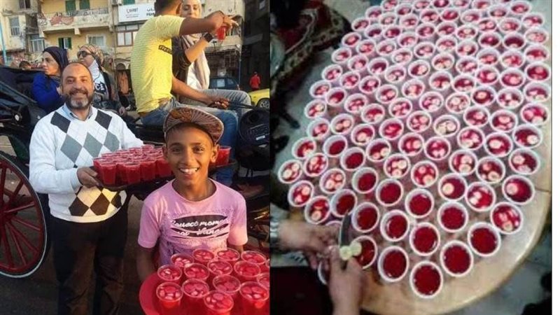 توزيع الشربات