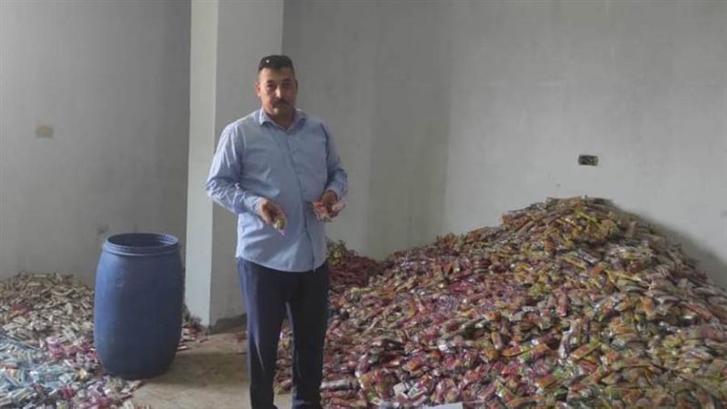 جانب من المضبوطات