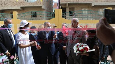 محافظ كفر الشيخ يفتتح 3 مدارس بتكلفة 13 مليون جنيه ومعرض شتاء دافئ