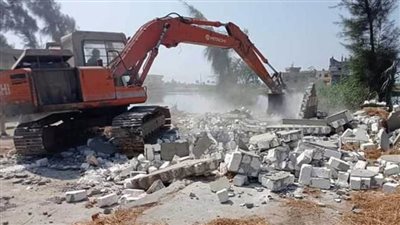 محافظ دمياط : إزالة 208 حالات تعد على أراضي أملاك الدولة خلال أعمال الموجة 18