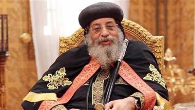 البابا تواضروس يلقي عظته الأسبوعية من المقر البابوي دون حضور شعبي