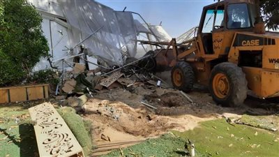 إزالة فورية لـ 13 حالة تعد على أراض تابعة لحماية النيل بمركز أبوتيج