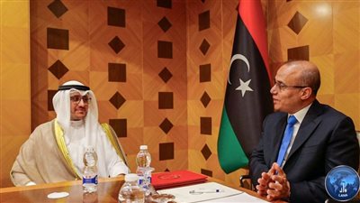 نائب المجلس الرئاسى الليبى يستقبل وزير خارجية الكويت.