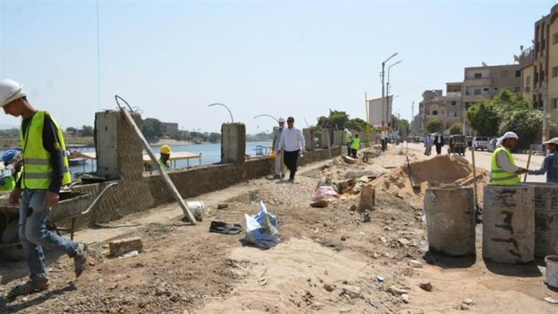 أعمال تطوير الكورنيش