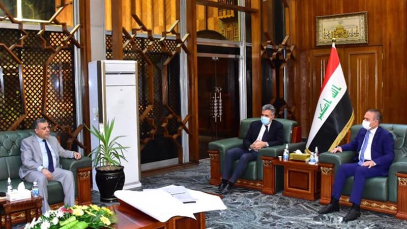 استقبال أمين بغداد