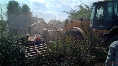 إزالة 20 حالة تعدٍّ على الأراضي الزراعية بالبحيرة