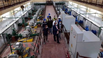 مياه سوهاج تجري تجربة للتعامل الفوري مع تسرب غاز الكلور 