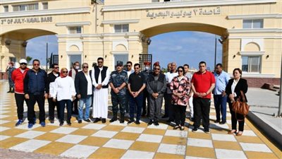 تزامنا مع عيد القوات البحرية.. مهرجان رياضى واحتفالية فنية بقاعدة ٣ يوليو البحرية