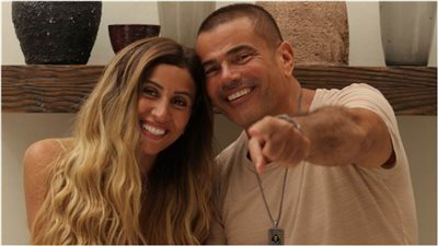 الجمهور يتفاجأ من رقص دينا الشربيني أمام عمرو دياب