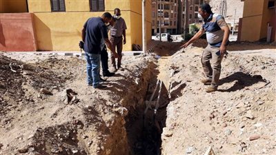 رئيس مياه سوهاج يتفقد شبكات مياه العمارات السكنية بحي الكوثر ويوصي باختبارها 