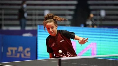 هنا جودة تحقق المركز الثاني في بطولة بولندا الدولية لتنس الطاولة تحت 15