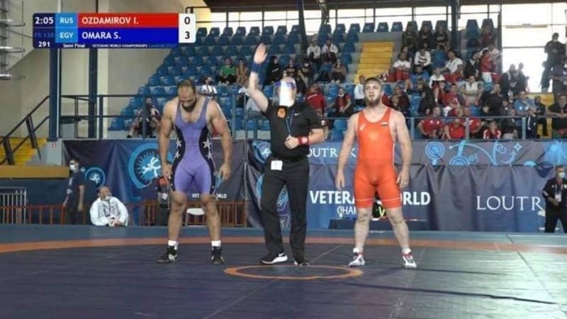 صالح عمارة يتوج بفضية