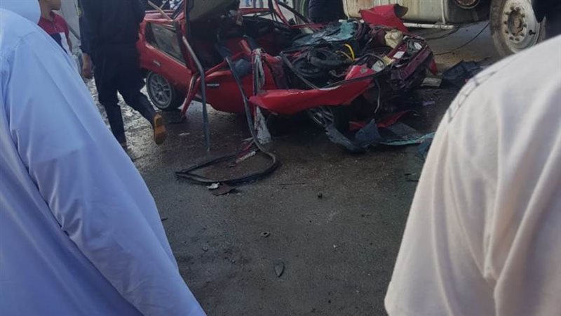 جانب من حادث دمنهور