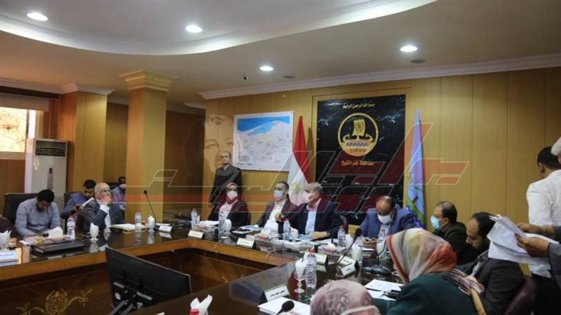 لقاء محافظ كفرالشيخ