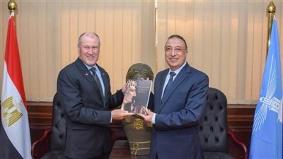 محافظ الإسكندرية يبحث مع سفير أستراليا بالقاهرة تعزيز مجالات التعاون الثنائي 