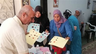 قومي المرأة بالإسكندرية ينظم دورة تدريبية للدهانات المنزلية 