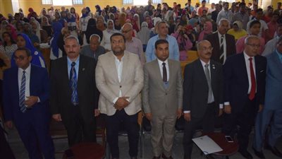 وفد نقابي في حفل استقبال دفعة جديدة من المعاهد العليا للعلوم الصحية