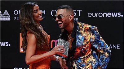 كيف ردت دينا الشربيني وحسن أبو الروس على شائعات خلافهما؟