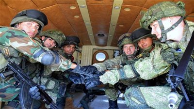 فعاليات التدريب المصرى الروسى المشترك 