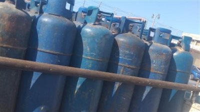 ضبط أسطوانات بوتاجاز مدعمة بالإسكندرية قبل بيعها بالسوق السوداء