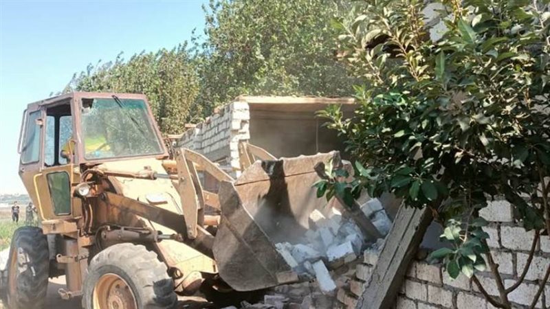 جانب من حملة الإزالات