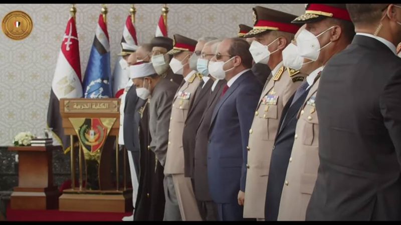 الرئيس السيسي يصل