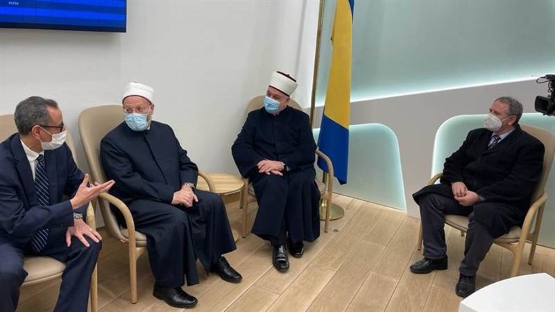 مفتي الجمهورية يصل