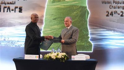 وزير الري يوقع مذكرة تفاهم بين مصر والسنغال في مجال المياه