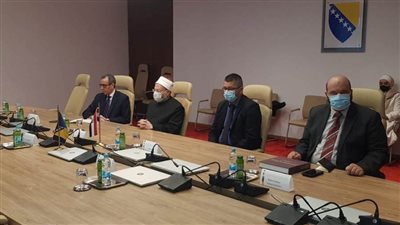 مفتي الجمهورية يلتقي رئيس غرفة الشعوب بالبرلمان البوسني