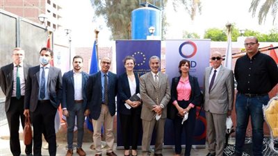 إشادة دولية بالتعاون مع جهاز تنمية المشروعات لإقامة خزان أرض اللواء وتوفير مياه الشرب لـ 35 ألف أسرة