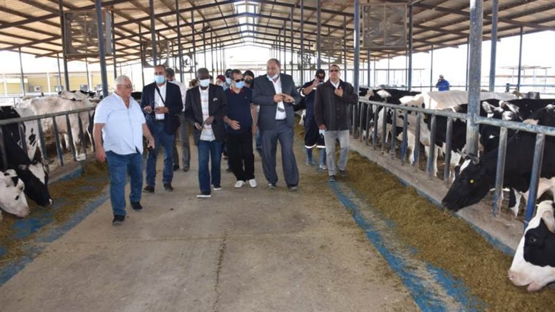 وفد الإيفاد يتفقد