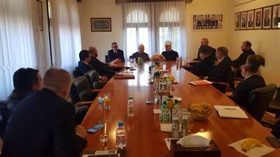 عاجل.. مفتي الجمهورية يلتقي رئيس المشيخة الإسلامية بالبوسنة وعميد الدراسات الإسلامية بجامعة سراييفو