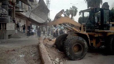  حملة مكبرة لإعادة الانضباط للشارع  بحي ثان الإسماعيلية 