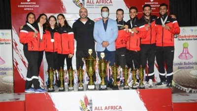 عاجل| مصر تحقق اللقب الإفريقي للريشة الطائرة بعد حصد 7 ميداليات