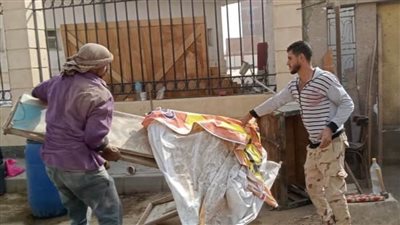 محليات بني سويف تتصدى للإشغالات وضبط وإزالة مخالفات البناء