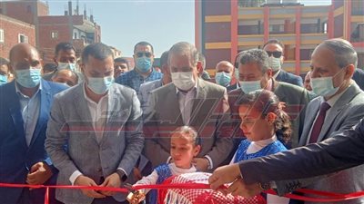 محافظ كفر الشيخ يفتتح مدرسة ابشان الإعدادية بتكلفة 6 ملايين و400 ألف جنيه