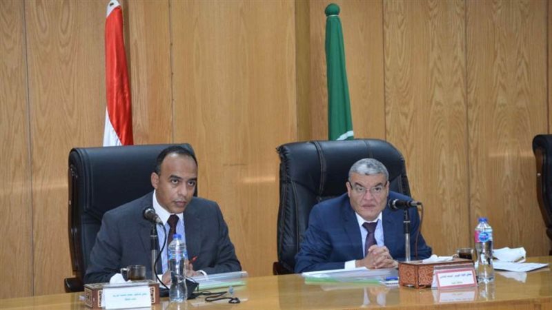 محافظ المنيا ونايبه