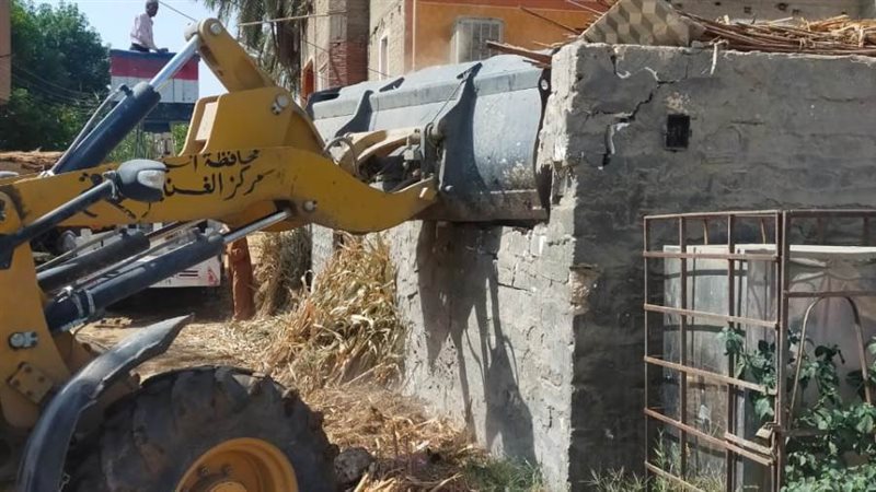 جانب من الإزالات