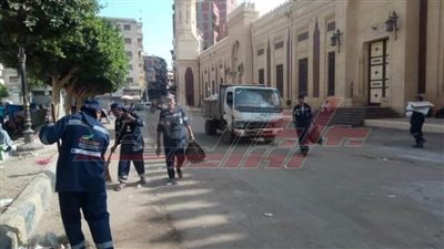 حملات مكبرة للارتقاء بمستوى الخدمات العامة بدسوق