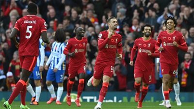 ليفربول يسقط في فخ التعادل أمام برايتون بالدوري الإنجليزي 