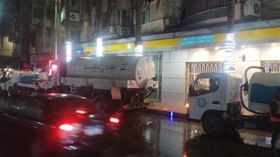 انتشار فرق وأطقم مجابهة الأزمات لمواجهة الأمطار بالبحيرة