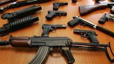 ضبط 8 قطع أسلحة غير مرخصة بحوزة تاجر بديرمواس