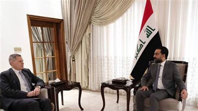 نتائج الانتخابات العراقية تتصدر محاور لقاء الحلبوسي والسفير الأمريكي