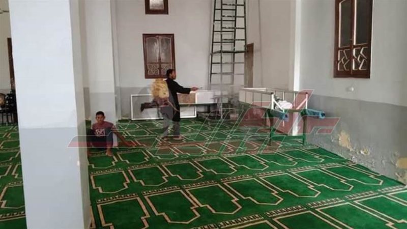 تعقيم مساجد كفرالشيخ
